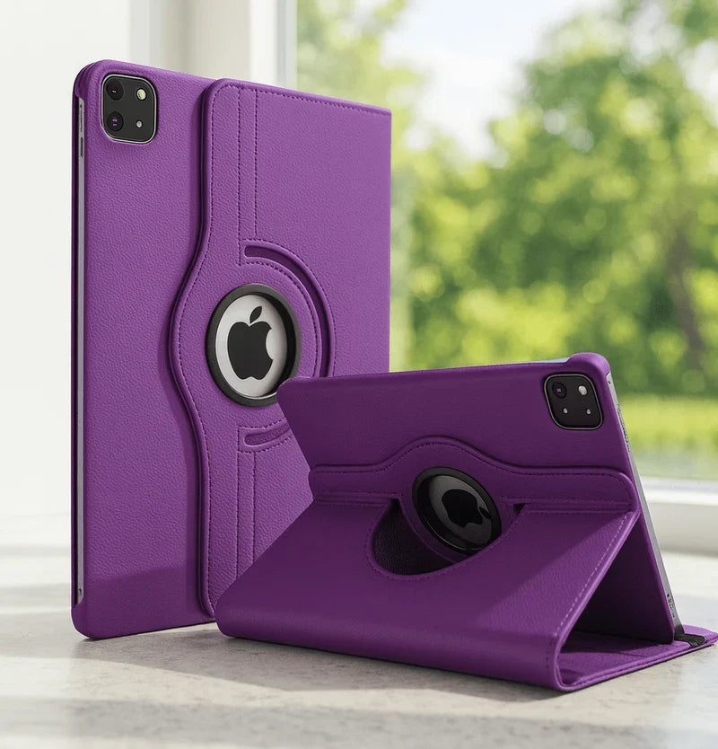 Rotating Leather iPad Case